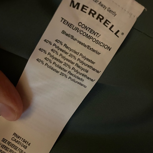 Merrell Rain Shell Jacket - size L - Picture 7 of 7